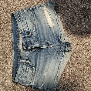 Ralph Lauren cut off Jean shorts